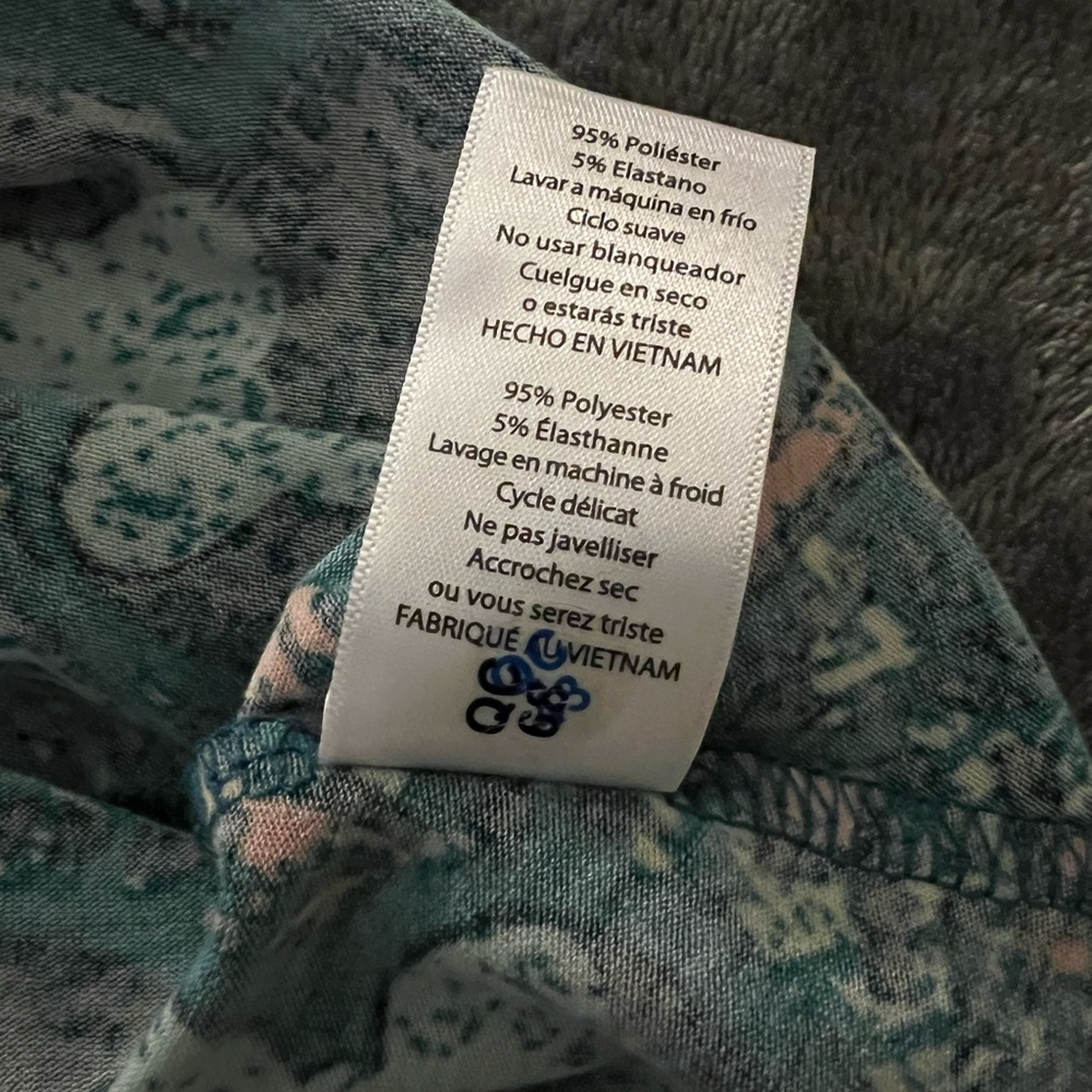 5/$25 Lularoe Disney Minnie Mouse Green Carly Dress Size XXS - Picture 7 of 7